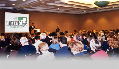 MoneyEdge Conference seminar crowd